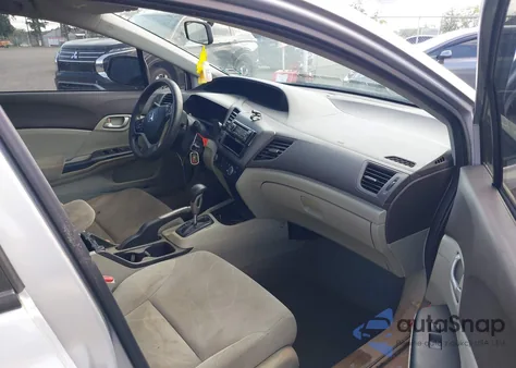 2012 Honda Civic Lx z USA, uszkodzony, nr VIN 2HGFB2F53CH590926